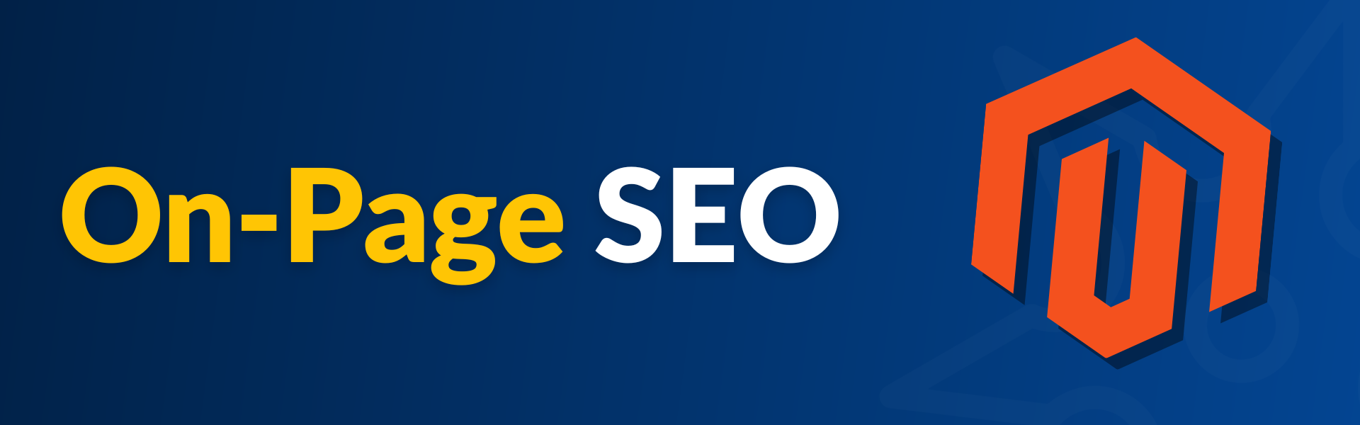 Text reads: On-page SEO