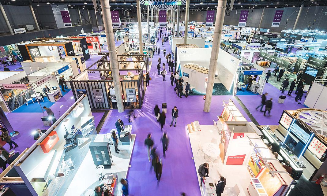 Photo of the cruise ship interiors expo europe