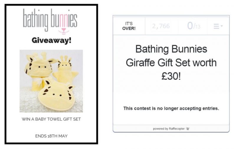 bathing bunnies giveaway Bathing Bunnies giveaway widgets