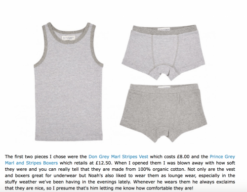 Underwear review on website Underwear review on website
