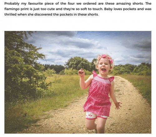 screen-shot of a giveaway