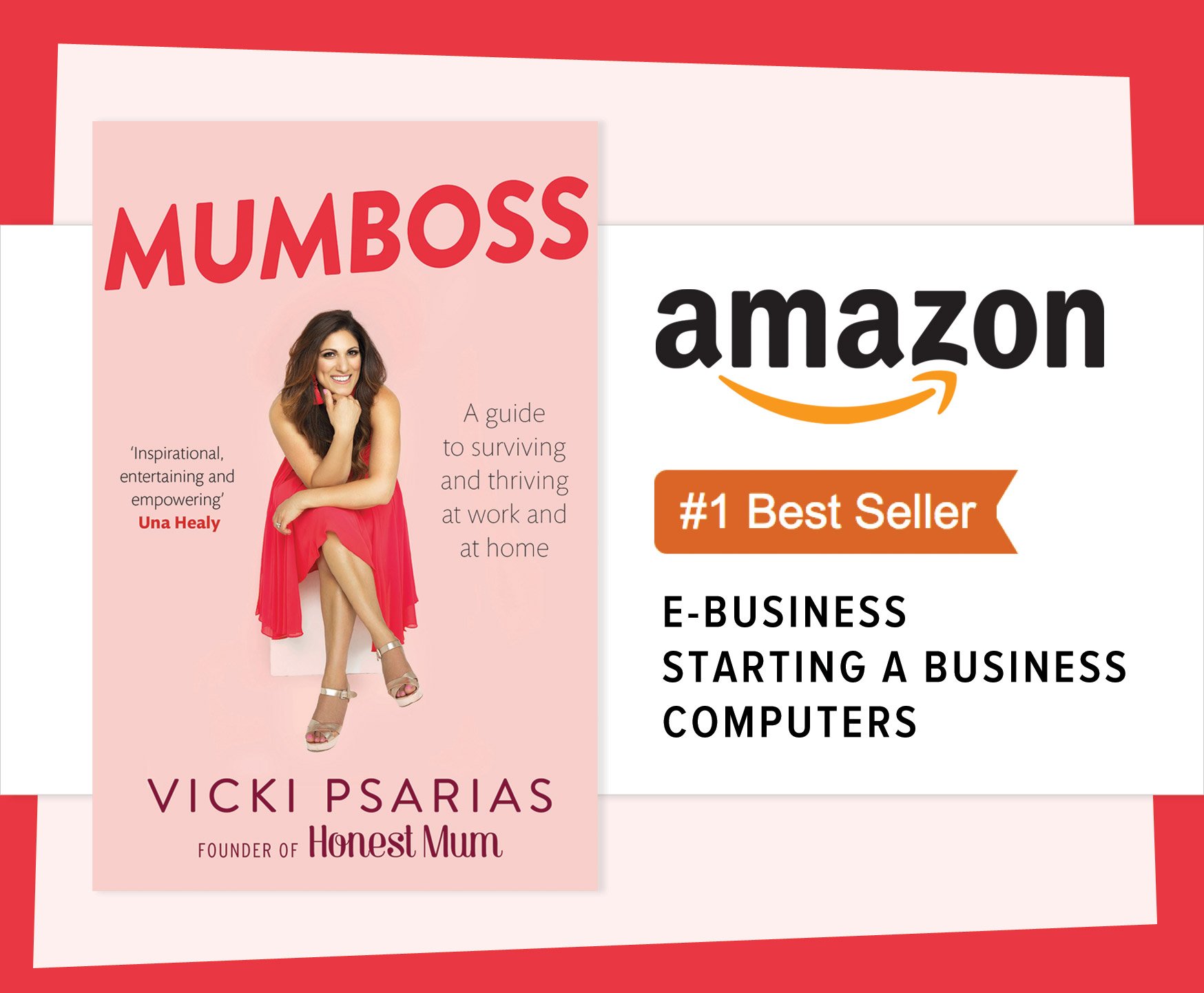 Mum Boss by Vicki Psarias, founder of Honest Mum | Amazon #1 Best Seller
