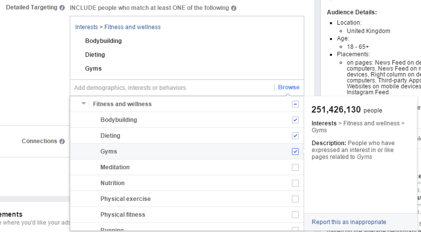 interests