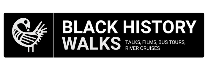 Black History Walks Logo White