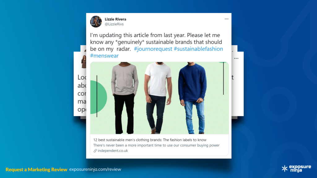 Example of a Journorequest