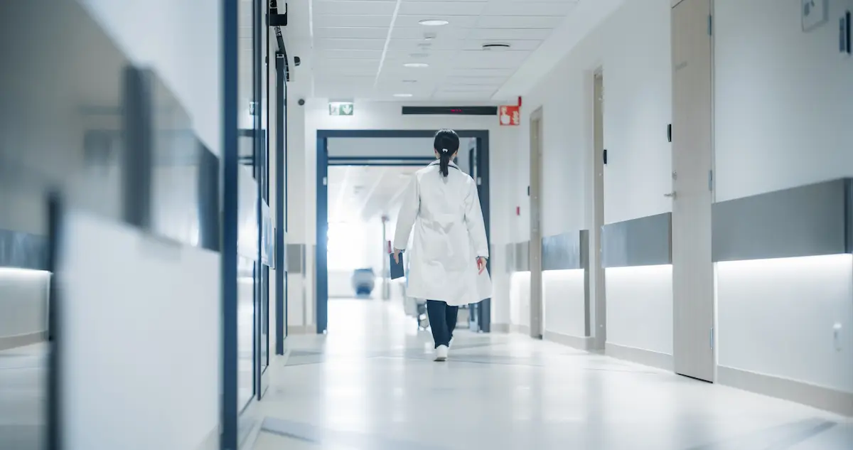 A doctor in hospital