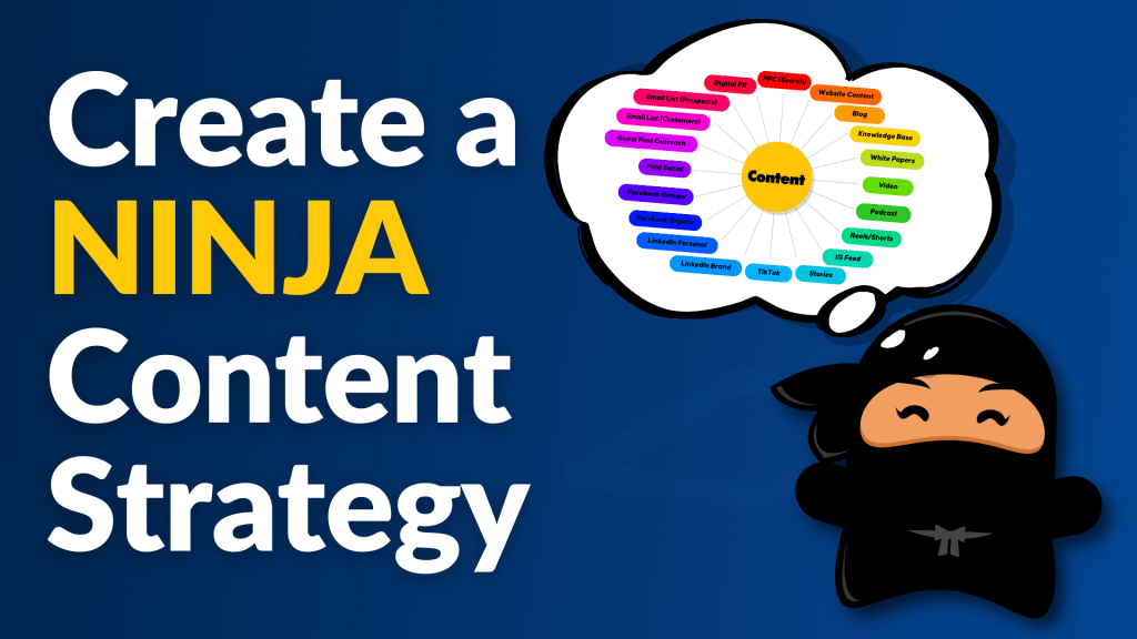 How to Create a NINJA Content Strategy