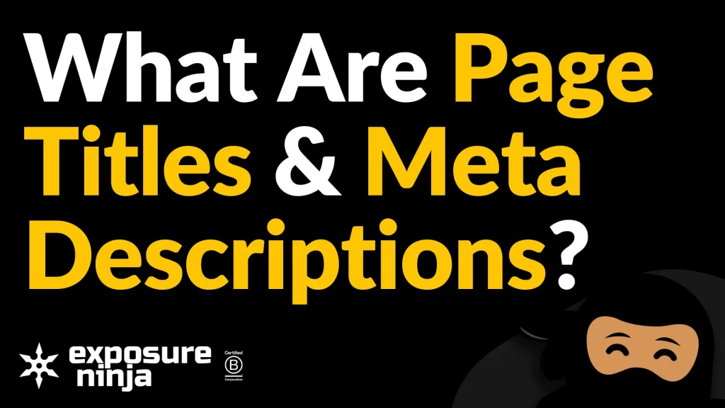 What Are Page Titles and Meta Descriptions?
