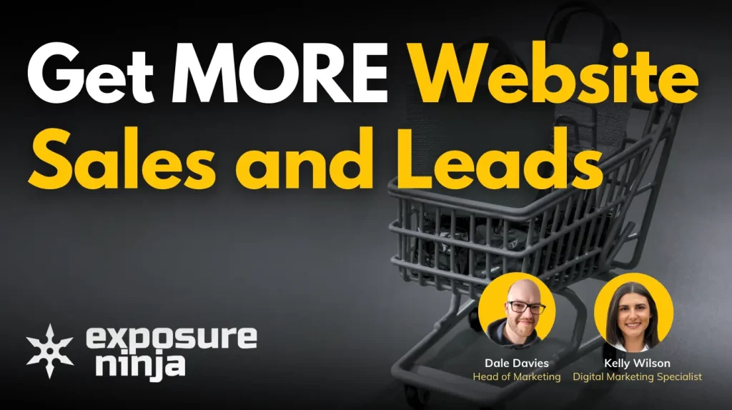How to Get MORE Website Sales and Leads