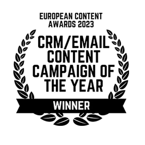 Email European Content Awards 2023 Winner