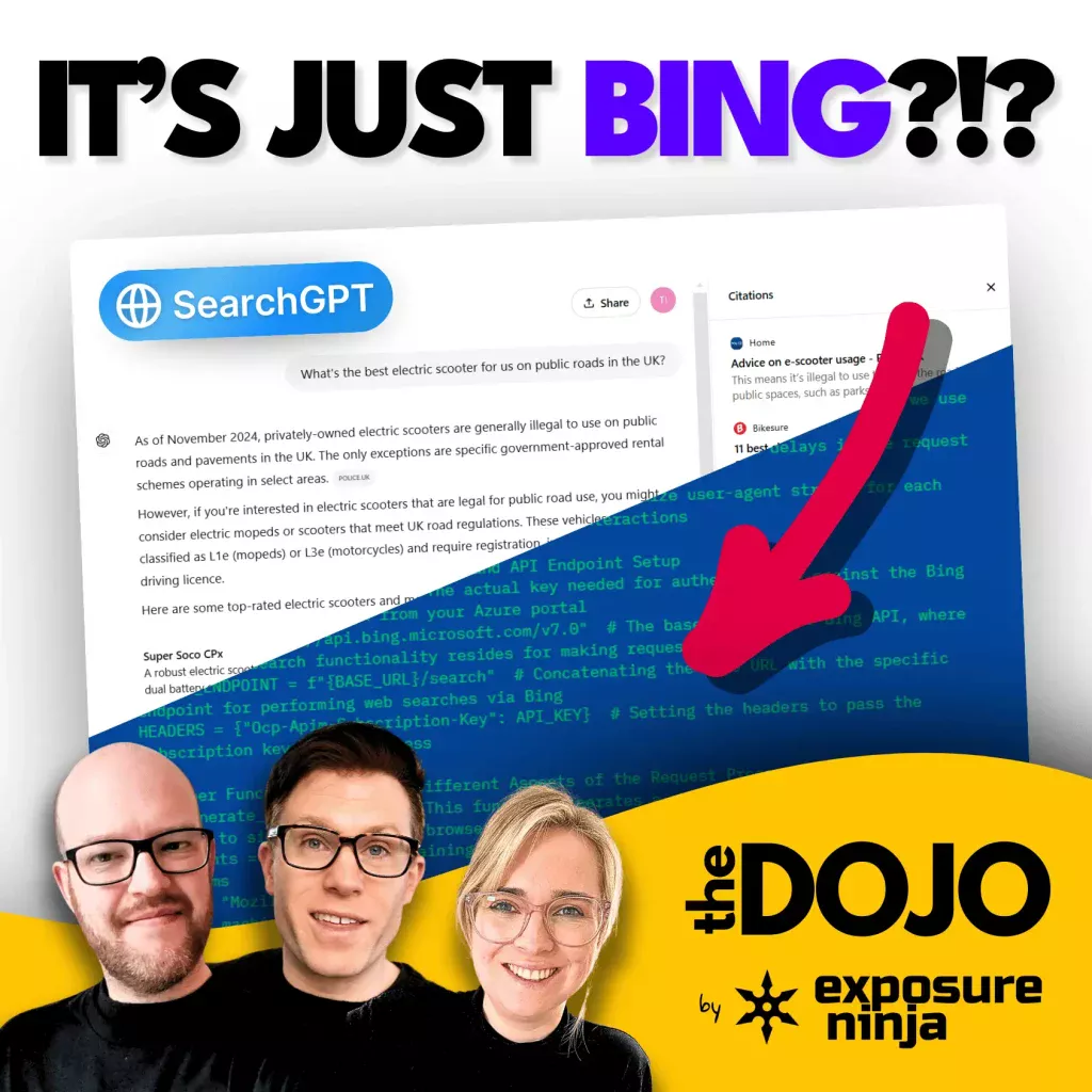 ChatGPT Search is using BING?! – Everything We Know So Far… (Dojo #39)
