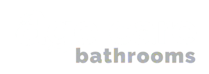 Age Care Bathrooms Logo White Case Study