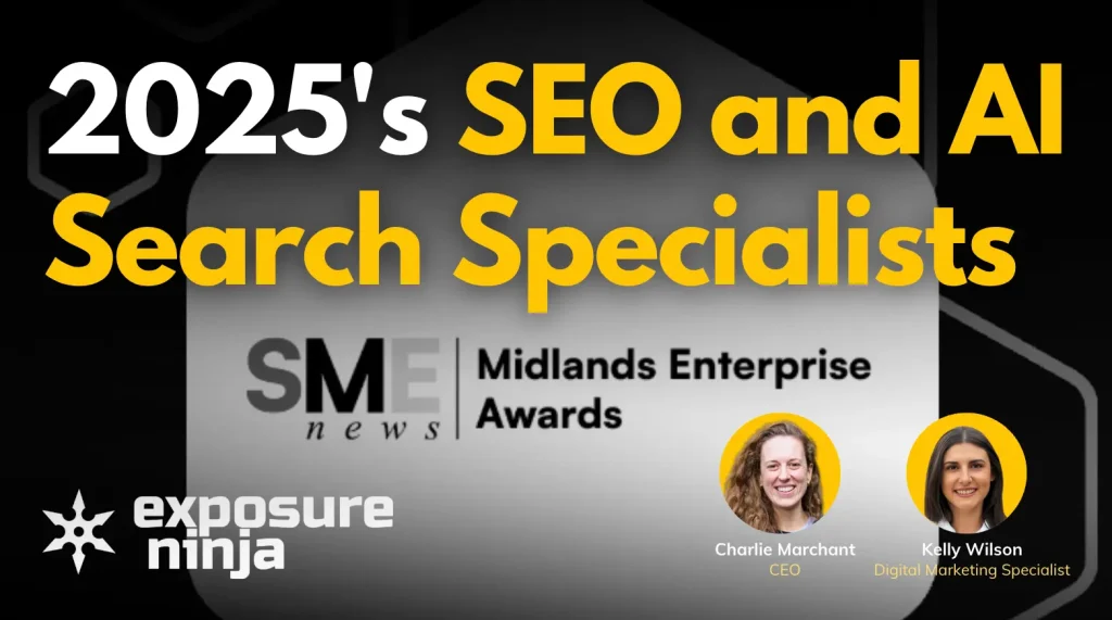 We’ve Just Been Named “Most Innovative SEO and AI Search Specialists 2025”