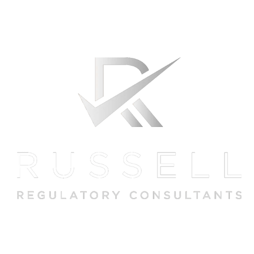Russell Regulatory Consultants Logo White
