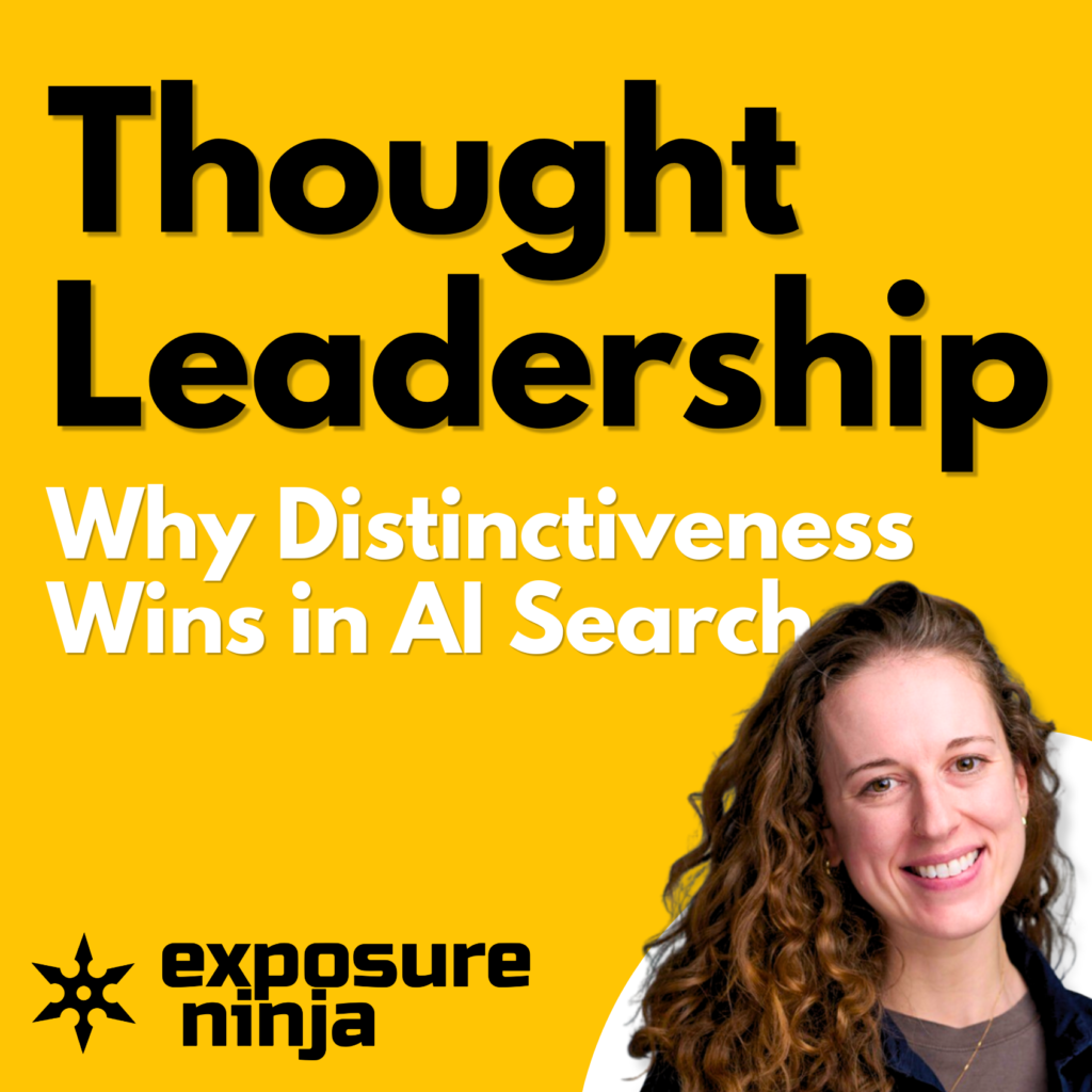 Win AI Search Visibility With Distinctive Thought Leadership Content