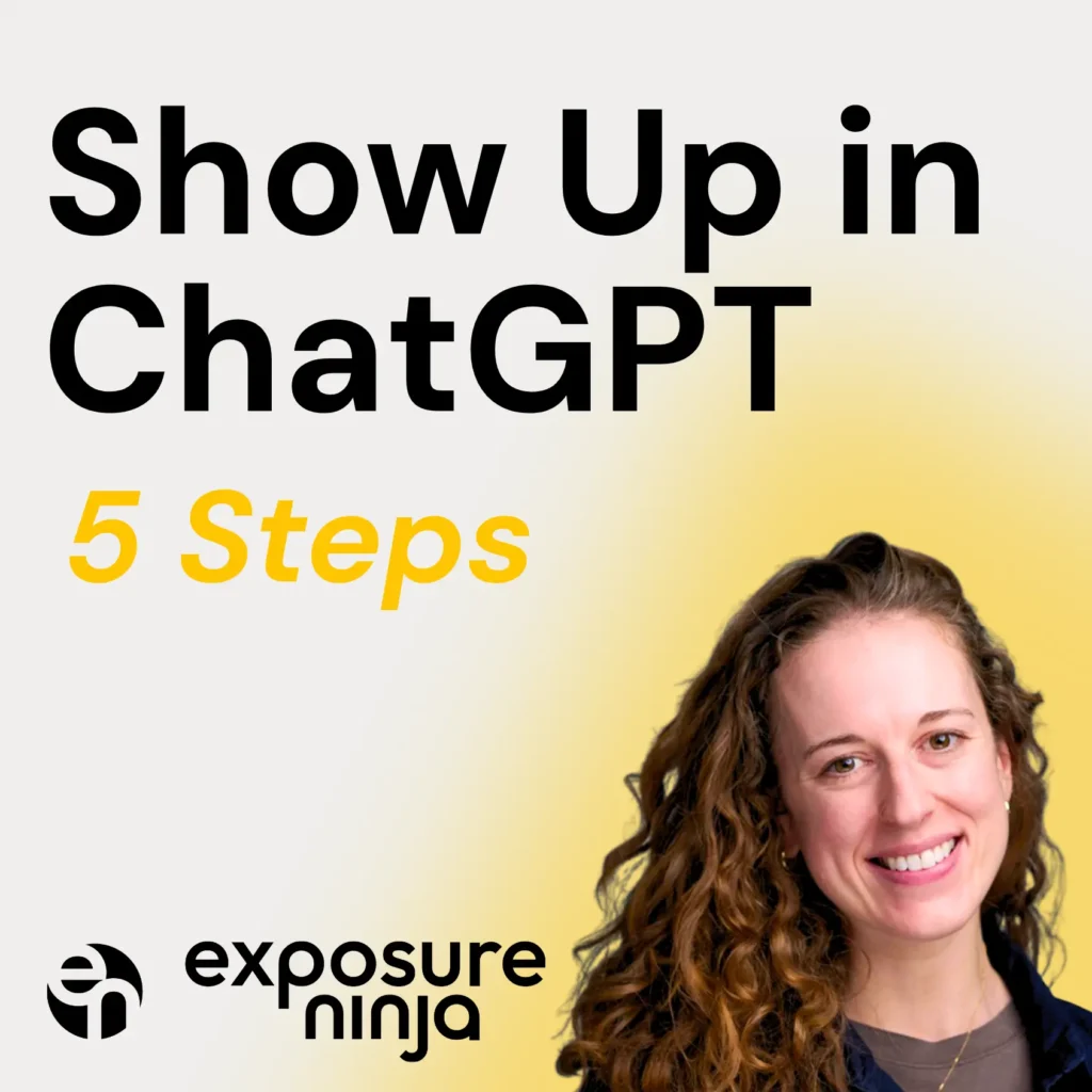 How To Show Up in ChatGPT: The 5-Step Roadmap