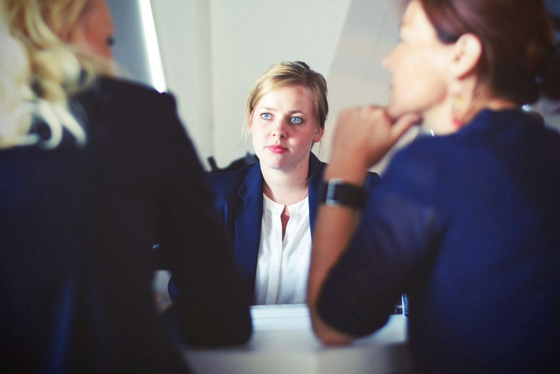 A law firm meeting